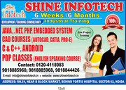 JAVA, .NET, PHP, AUTOCAD, ANDRIOD,  ENGLISH SPEAKING COURSE