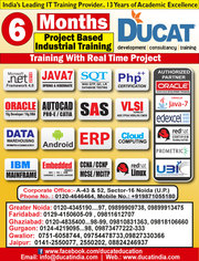 6 month java project training center