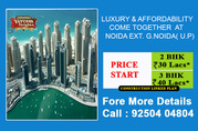 Price 30 Lacs,  Amrapali Verona Heights,  Sq.Ft 1000,  Bedrooms 2 BHK