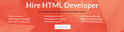 Hire Experienced HTML Developer India