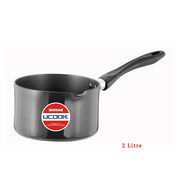 United Ucook Hard Anodised Saucepan with Induction Base 2Ltr