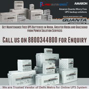 Buy Maintenance Free UPS Batteries from Power Solutions at best price