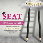 Scholarship-cum-Entrance-Aptitude-Test on 17-Dec-17