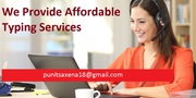 Low cost Typing Services