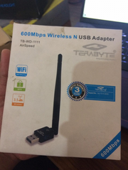 Terabyte USB 2.0 600 Mbps Wireless Wi-Fi Dongle 