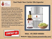Fast-Track Your Carrier Oils Exporter