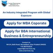 UR Services – Apply For MBA Corporate,  and BBA International Business 