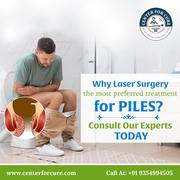 Advanced Piles Laser Surgery in Lucknow by Center For Cure