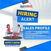 Sales Profile Job At Carrer Ads - Uttar Pradesh-Lucknow