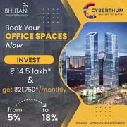 Commerical  property office space in Bhutani Cyberthum