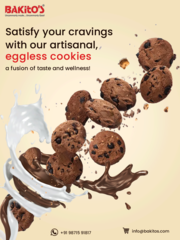 Bakitos Premium Eggless Handmade Cookies