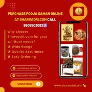 Purchase Pooja Saman Online at Sharvadri.com - Call 9506503082