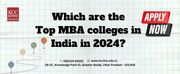 Which are the top MBA colleges in India in 2024?