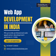 Expert Web Application Development Services in India