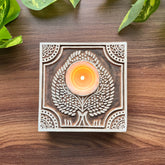 Beautiful Hand-Carved Tea Light Holders: A Perfect Decor Piece