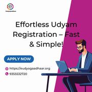Effortless Udyam Registration – Fast & Simple!