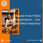 Hassle-Free FSSAI Registration – Get Certified Instantly!