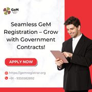 Seamless GeM Registration – Grow with Government Contracts!