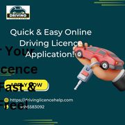Quick & Easy Online Driving Licence Application! 
