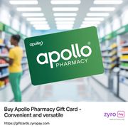 Buy Apollo Pharmacy Gift Card - Convenient and Versatile
