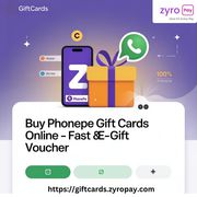 Buy PhonePe Gift Cards Online – Fast & Easy with ZyroPay