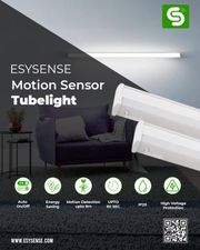 Motion Sensor Tubelight | Auto On/Off and Dimmable