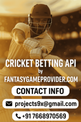 Top Live Cricket Odds API Provider – fantasygameprovider.com