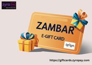 Zambar E-Gift Cards & Vouchers Online – Save More with ZyroPay