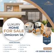 2.5-Story Independent Kothi for Sale in Omicron 1A, Greater Noida